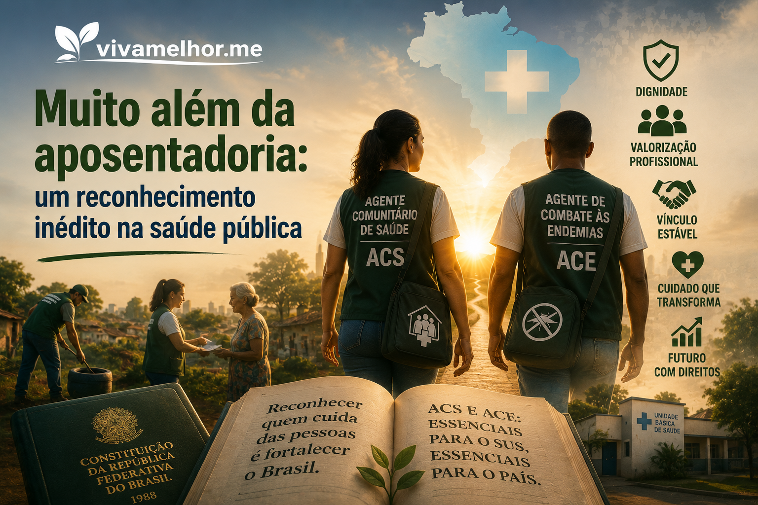 Muito além da aposentadoria: PEC 14/2021 pode dar aos ACS e ACE um reconhecimento inédito na saúde pública